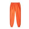 XUETON Mens Casual Jogger Pants Drawstring Elastic Waist Workout Athletic Baggy Sweatpants Outdoor Jogging Training Running Sports Cuffed Ankle Sweats Pants Trousers Orange view 1