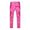 Mens Outdoor Hiking Work Pants Quick Dry Lightweight Windproof Waterproof Mountain Camping Fishing Pants Expandable Waist Cargo Tactical Ski Snow Pants Trousers Pink view 1