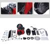 Cbhfmljd 49CC 4-Stroke Gas Cycle Bike Engine Kit, Petrol Motorized Bicycle Chain/Belt Drive Scooter Engine Motor Full Set with Belt Gear for 26 Bike, Mountain Bikes, Road Bikes view 2