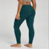 ODODOS Women's Cross Waist Full Length Yoga Leggings with Inner Pocket, Inseam 28" Gathered Crossover Workout Yoga Pants, Forest Teal, Medium view 3