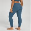 ODODOS Women's Cross Waist 7/8 Yoga Leggings with Inner Pocket, Inseam 25" Gathered Crossover Workout Yoga Pants, Ink Blue, Small view 3