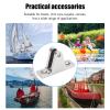Glomora Premium 316 Stainless Steel Boat Bimini Top Swivel Hinge Deck Side Mount, Quick Release 90 Deck Hinge for Boats, Canoes, and Kayaks view 4