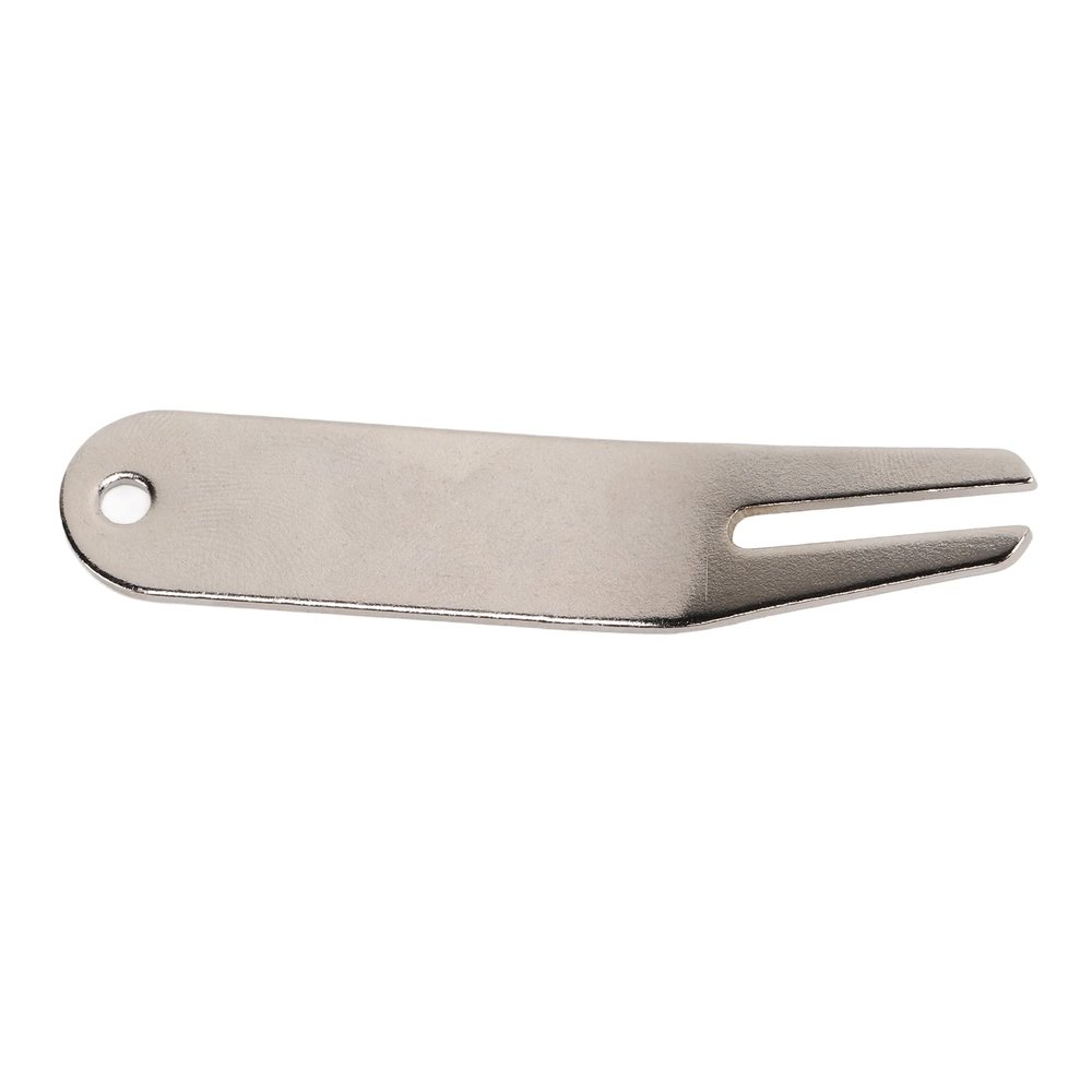 Glomora Premium Golf Green Divot Tool, Curved Metal Golf Divot Fork Versatile Spit Golf Accessories for Golf Courses and Clubs - Perfect for Men and Women Golfers