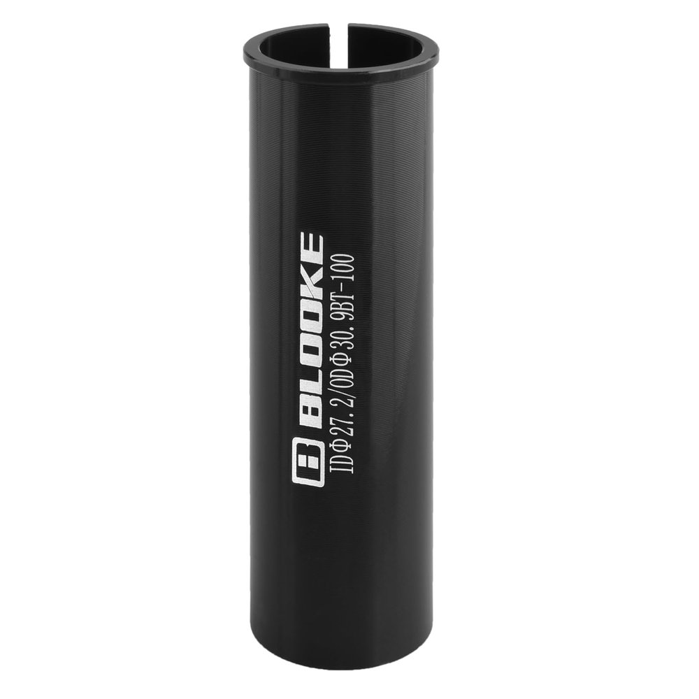 TRIWONDER Bike Seatpost Adapter Shim 25.4mm 27.2mm 28.6mm 30.4mm 30.9mm 31.6mm 33.9mm 34.9mm Aluminum Alloy Bicycle Seat Post Tube Adapter for Mountain Bike, Road Bike (27.2mm to 30.9mm)