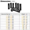 TRIWONDER Bike Seatpost Adapter Shim 25.4mm 27.2mm 28.6mm 30.4mm 30.9mm 31.6mm 33.9mm 34.9mm Aluminum Alloy Bicycle Seat Post Tube Adapter for Mountain Bike, Road Bike (27.2mm to 30.9mm) view 2
