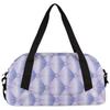 Custom Kids Duffel Overnight Bag Personalized Dance Bag Travel Duffel Bag for Girls Boys Customized Kids Gifts- Bright Purple Cheerleader view 4