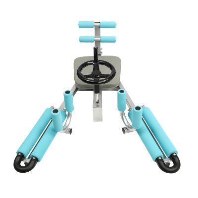 Leg Stretcher Leg Split Machine, 330.7lbs Heavy Duty Split Machine for Leg Stretching, Flexibility Stretching Equipment for Dance Martial Arts- Home Yoga Gym, Strength Training Leg Machines (Cyan)