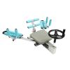 Leg Stretcher Leg Split Machine, 330.7lbs Heavy Duty Split Machine for Leg Stretching, Flexibility Stretching Equipment for Dance Martial Arts- Home Yoga Gym, Strength Training Leg Machines (Cyan) view 3