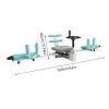 Leg Stretcher Leg Split Machine, 330.7lbs Heavy Duty Split Machine for Leg Stretching, Flexibility Stretching Equipment for Dance Martial Arts- Home Yoga Gym, Strength Training Leg Machines (Cyan) view 4