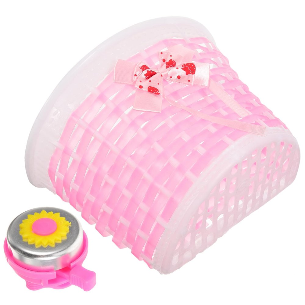 Sosoport Child Bike Basket and Girls Scooter Basket Easy Install Cycling Storage for Boys Girls