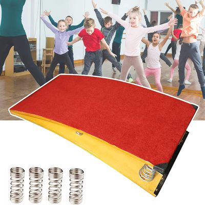 CIRCIR Gymnastics Springboard Vault Training Spring Board, Home Kids Springboards - Including 4 Springs, Portable Mini Trampoline/Sport Equipment