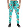 Custom Mens Sweatpants with Pet Face Photo for Dog Dad Cat Owner, Personalized Sports Pants Jogger Trousers for Men view 1