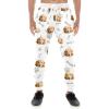 Custom Mens Sweatpants with Pet Face Photo for Dog Dad Cat Owner, Personalized Sports Pants Jogger Trousers for Men view 1