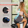 Oversized Bike Seat for Peloton Bike & Bike+, Comfort Seat Cushion Compatible with Peloton, Road or Exercise Bikes, Bicycle Wide Saddle Replacement for Men and Women, Black view 3