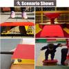 CIRCIR Kids Vault Springboard for Gymnastics, Hard Wood Springboards, Home Vaulting Equipment, Little Gymnasts/Beginner Jump Practice Accessories (Color : Red) view 2