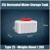 DJYTUSB Camping White 25 Liters Outdoor Travel Multifunctional Water TankPlastic Cube Barrel/Food-Grade Plastic Buckets Apply to Camping & Hiking Water Storage Water Container view 2