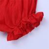 Unisex Newborn Infant Solid Shorts Baby Girls Boys Solid Spring Summer Shorts Ruffle Clothes for 0 (ZX-Red, 6-12 Months) view 4