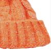 Beautiful Nomad Women's Winter Hat Warm Knitted Beanie with Chunky Bobble Pom Pom Orange view 4