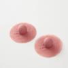 FEESHOW Silicone False Nipples Reusable Prosthetic Simulation Breast Enhancement Nipple Cover for Breast Forms Party Type H Pink X-Large view 2