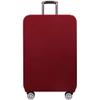 Morbuy Luggage Cover for Suitcase, Travel Suitcase Cover Protector Fit 18-32 Inch Luggage, Washable Baggage Covers with Zipper for Women Men Business Vacation (Burgundy red,M) view 1