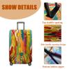 Morbuy Luggage Cover for Suitcase, Travel Suitcase Cover Protector Fit 18-32 Inch Luggage, Washable Baggage Covers with Zipper for Women Men Business Vacation (Burgundy red,M) view 3