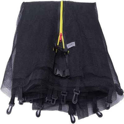 LXUKYG Trampoline Safety Net Replacement Trampoline Enclosure Surround Netting Bounce Trampoline Net for Round Trampoline Accessories (Size : 14FT 4.27 m 4 Legs 8 Poles)