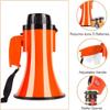 POCHY Fashion Bullhorn Outdoor Megaphones 30 Watt Volume Adjustment Bullhorn Speaker Hand Megaphones with Built-in Siren Modern Megaphone Speaker Lightweight view 2