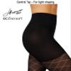 Hanes EcoSmart Diamond Outline Women's Fashion Tights, Control Top, Sheer Toe, Black, Size X Large (Pack of 1) view 4