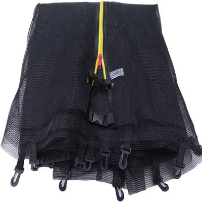 LXUKYG Replacement Trampoline Safety Nets Enclosure Surround Netting for 6 Poled for Round Trampoline Accessories (Color : Black, Size : 1.2M6pole)