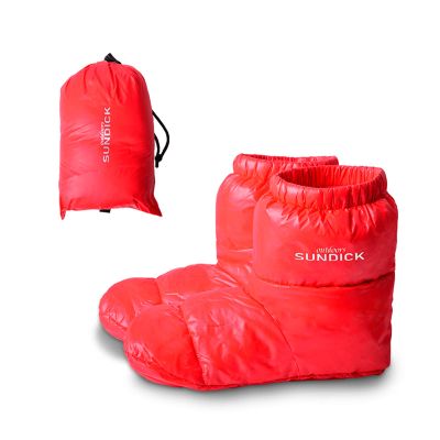 doorslay Down Booties Warm Socks for Men Women, Ultralight Sleeping Sock for Winter Camping, Backpacking, Soft & Cozy Camp Tent Bag Down Slippers Foot Warmer