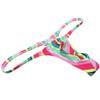 OROCOJUCO Men Posing Thong G-string Underwear Narrow Pouch T-back Minimal Coverage Tangas Bikini Swimwear Green Rainbow Stripe XL view 2