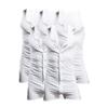 Men'S Cotton Tank Top One Piece Wrestling Singlet Bodysuit Leotard Underwear Athletic Stretchy Boxer Briefs Underwear (White-5PC,XXL) view 1