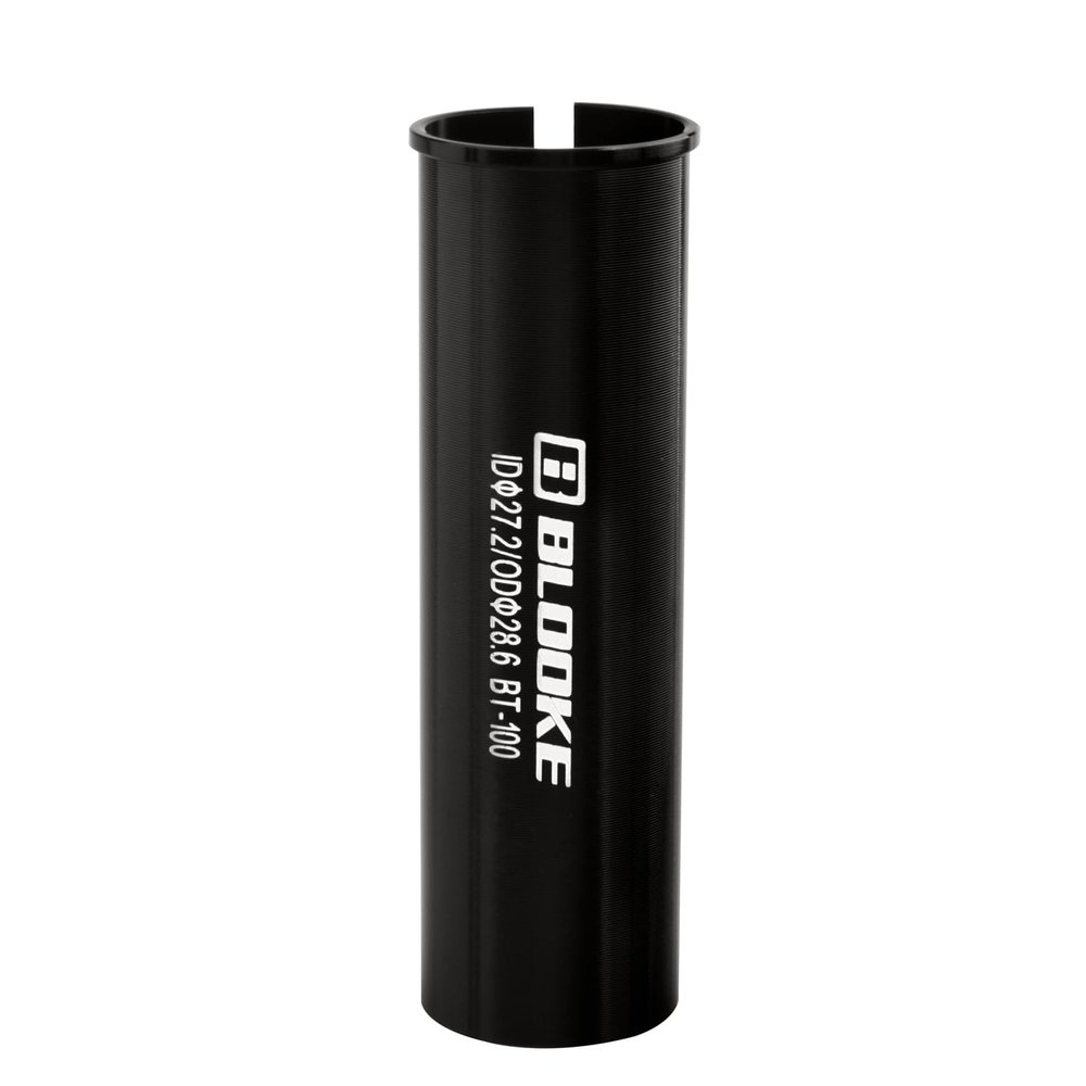 Azarxis Bike Seatpost Shim Bicycle Seat Post Tube Adapter Shim Sleeve 100mm Aluminum MTB Bicycle Reducing Sleeve 25.4 27.2 28.6 31.8 to 27.2 28.6 30.4 30.9 31.6 31.8 33.9 34.9 (I.D.27.2/O.D.28.6)