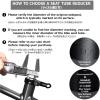 Azarxis Bike Seatpost Shim Bicycle Seat Post Tube Adapter Shim Sleeve 100mm Aluminum MTB Bicycle Reducing Sleeve 25.4 27.2 28.6 31.8 to 27.2 28.6 30.4 30.9 31.6 31.8 33.9 34.9 (I.D.27.2/O.D.28.6) view 4