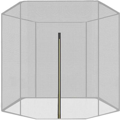 LXUKYG Replacement Trampoline Safety Net Enclosure Surround Netting for Trampoline Trampoline Accessoire for Round Trampoline Accessories (Size : 13FT)