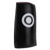 UPQRSG Taekwondo Kick Pad, PU Leather Curved Design Full Filling Muay Thai Pads, Thickening Strengthening Stable Robust Thai Pads, for Training[Black] view 1