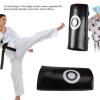 UPQRSG Taekwondo Kick Pad, PU Leather Curved Design Full Filling Muay Thai Pads, Thickening Strengthening Stable Robust Thai Pads, for Training[Black] view 2