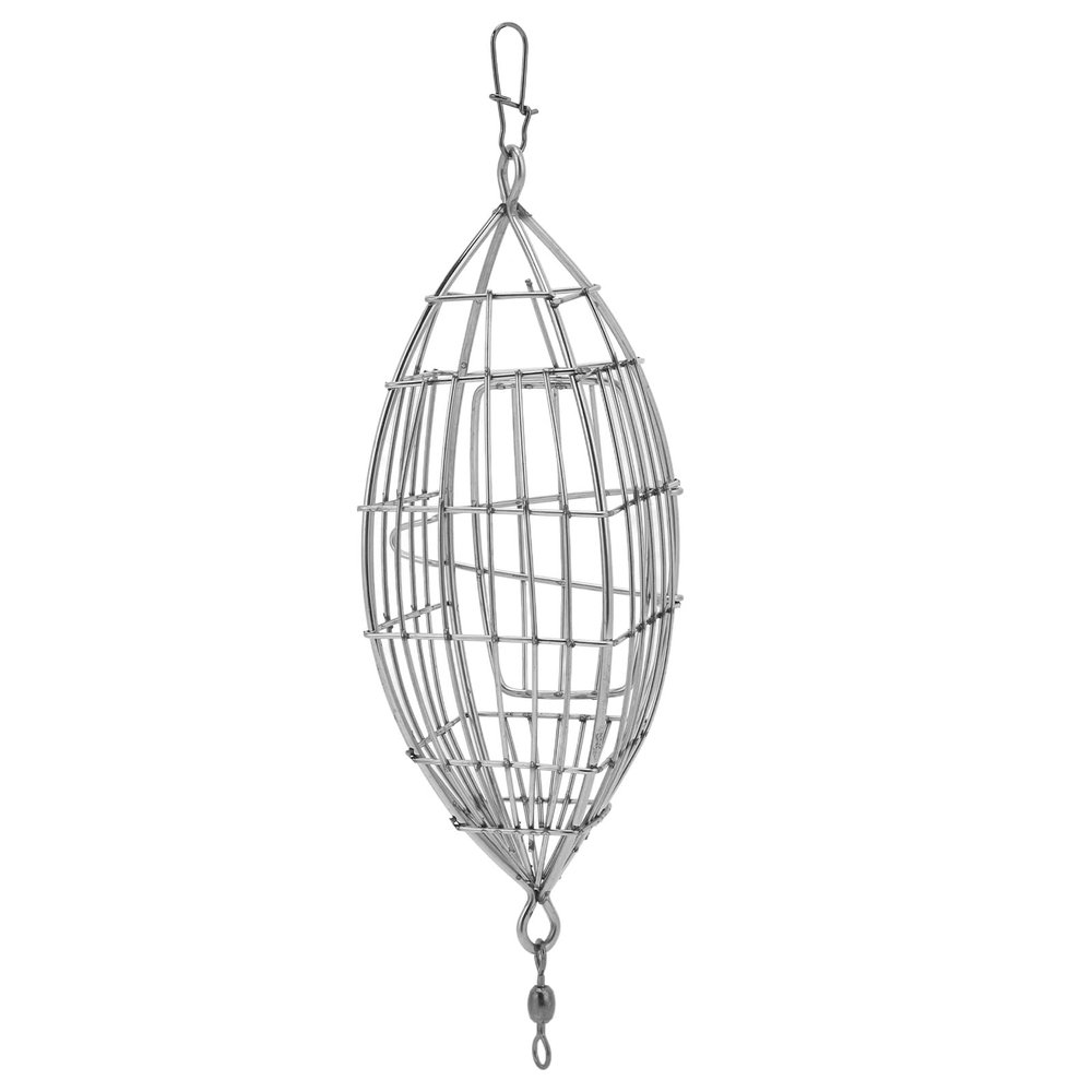 Xcello Fishing Bait Cage,Stainless Steel Fishing Feeder Holder,for Shrimp Crab Fish Baits Fishing Bait Cage Fishing Trap Fishing Accessories Fishing (S)