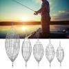 Xcello Fishing Bait Cage,Stainless Steel Fishing Feeder Holder,for Shrimp Crab Fish Baits Fishing Bait Cage Fishing Trap Fishing Accessories Fishing (S) view 2