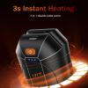 Nicelemon Electric Hand Warmers Rechargeable 2 Pack, Reusable Handwarmers, Portable Pocket Heater for Camping, Hunting, Golf, Gift for Men Women (Black) view 2