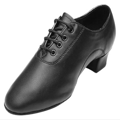 Casual Dress Shoes for Men Slip On Men's Modern Shoes Latin Dance Shoes Ballroom Dance Shoes Indoor Training Shoes Leather Shoes Men's Business Casual Shoes (Color : Black-A, Size : 11)