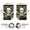Cornhole Board Wraps Pirate Flag Cornhole Skins for Boards,3ft x 2ft Skin Decal Vinyl Wrap for Cornhole Game Board Bag Toss (2xpcs.) view 4