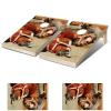 Cornhole Board Wraps Funny Horses Cornhole Skins for Boards,3ft x 2ft Skin Decal Vinyl Wrap for Cornhole Game Board Bag Toss (2xpcs.) view 3