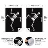 Cornhole Board Wraps Dancing Skeleton Cornhole Skins for Boards,3ft x 2ft Skin Decal Vinyl Wrap for Cornhole Game Board Bag Toss (2xpcs.) view 4