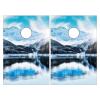 Cornhole Board Wraps Mountains Cornhole Skins for Boards,3ft x 2ft Skin Decal Vinyl Wrap for Cornhole Game Board Bag Toss (2xpcs.) view 1