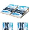 Cornhole Board Wraps Mountains Cornhole Skins for Boards,3ft x 2ft Skin Decal Vinyl Wrap for Cornhole Game Board Bag Toss (2xpcs.) view 3
