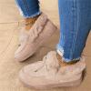 Ladmiple Warm Boots For Women With Support Women's Winter Snow Boots Classic Faux Fur Lined Slip On Ankle Boots Fashion Casual Warm Outdoor Comfortable Walking Shoes view 2