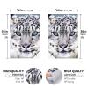 Cornhole Board Wraps Snow Leopard Cornhole Skins for Boards,3ft x 2ft Skin Decal Vinyl Wrap for Cornhole Game Board Bag Toss (2xpcs.) view 4