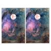 Cornhole Board Wraps Dream Space Cornhole Skins for Boards,3ft x 2ft Skin Decal Vinyl Wrap for Cornhole Game Board Bag Toss (2xpcs.) view 2