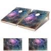Cornhole Board Wraps Dream Space Cornhole Skins for Boards,3ft x 2ft Skin Decal Vinyl Wrap for Cornhole Game Board Bag Toss (2xpcs.) view 3